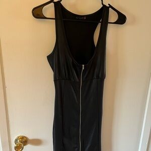 G by Guess Black Sleeveless Mini dress